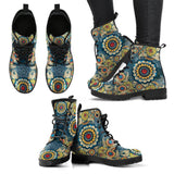 Colorful Mandala Handcrafted Boots