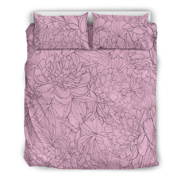 Vintage Floral Sketch (Sweet Lilac) - Bedding Sets