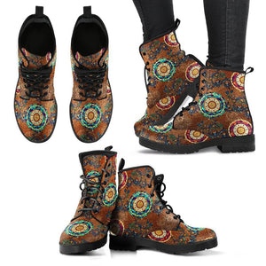 Handcrafted Paisley Mandala Boots