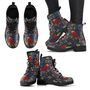 Colorful Bird 5 Handcrafted Boots