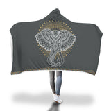 Elephant hooded Blanket