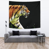 Watercolor Tiger Tapestry