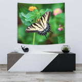 Watercolor Butterfly Tapestry