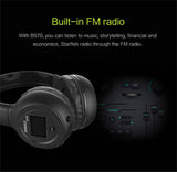 Wireless Headphones with  fm Radio