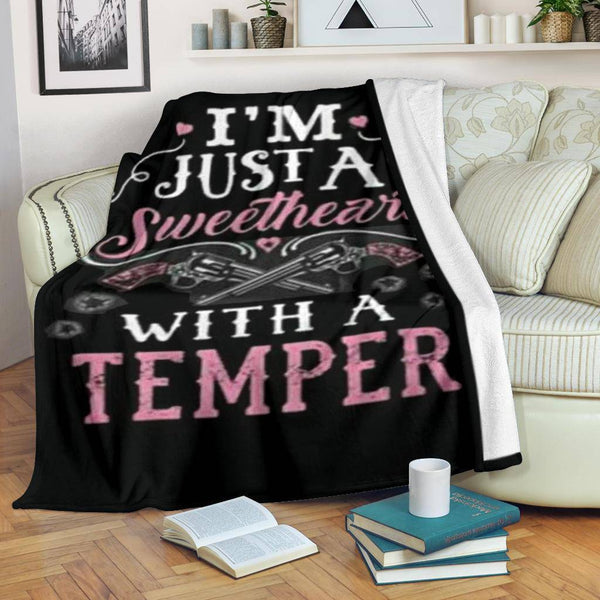 Sweetheart With a Temper Blanket