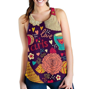 Paris Love Racerback Tanktop