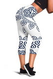 Mandala Capris Leggings