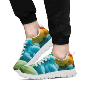 White Tie Dye Cloud Festival Sneaker Shoes