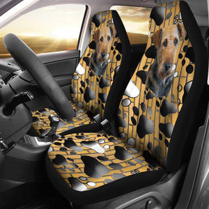 airedale terrier Car Seat Cover