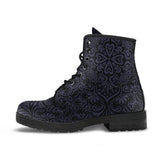 Bohemian Eclipse (Black) - Vegan Leather Boots