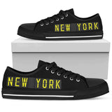 Airport Destinations NEW YORK - Low Top Canvas Shoes