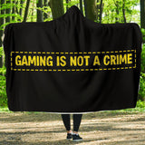 Gaming Not A Crime Economy Blanket