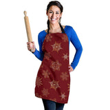 Christmas Red Good Vibes Only Women's Apron