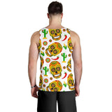 Mexican Sugar Skull All Over Tank Top