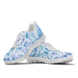 White Mandala Snowflake Festival Sneaker Shoes