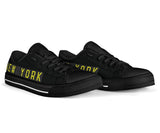 Airport Destinations NEW YORK - Low Top Canvas Shoes