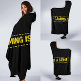 Gaming Not A Crime Economy Blanket