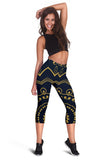 Mandala Design Capris Leggings