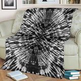 Abyss Tie Dye Fleece Throw