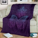 Butterfly Mandala Mood Blanket