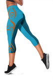 Yoga Figures Women's Capris Leggings