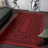 Res with Black Bandana Area Rugs - Fitted