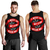 Men's Gym Mode All Over Print Tank Top