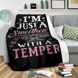 Sweetheart With a Temper Blanket