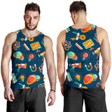 Men's Science All Over Print Tank Top