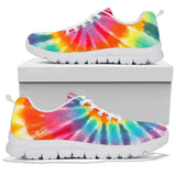 White Tie Dye Unisex Sneaker Shoes