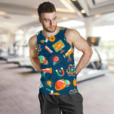 Men's Science All Over Print Tank Top