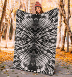 Abyss Tie Dye Fleece Throw