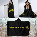 Gaming Not A Crime Economy Blanket