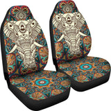 Boho Mandala Elephant Car Seat Cover