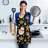 Christmas Lovely Good Vibes Only Women's Apron