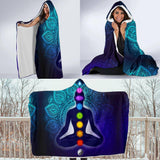 7 Chakras Hooded Blanket