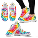 White Tie Dye Unisex Sneaker Shoes