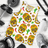 Mexican Sugar Skull All Over Tank Top