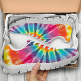 White Tie Dye Unisex Sneaker Shoes