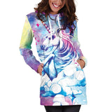 Unicorn 2 Hoodie Dress