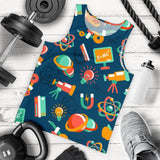 Men's Science All Over Print Tank Top