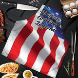 4th of July Grilling Mens Apron