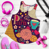 Paris Love Racerback Tanktop