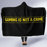 Gaming Not A Crime Economy Blanket