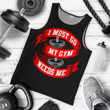 Men's Gym Mode All Over Print Tank Top