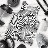 Men's Warped Lines All Over Print Tank Top