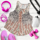 Artistic Vintage Feather Tank tops