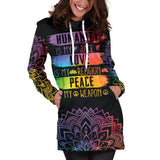 Humanity Hoodie Dress