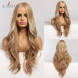 Natural Heat Resistant Synthetic Wig for Women