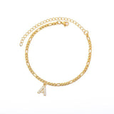 Stainless Steel Gold Anklets